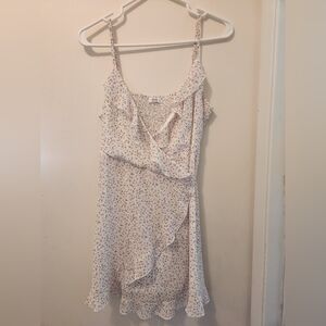 Ardene Light Pink Floral Mini Dress